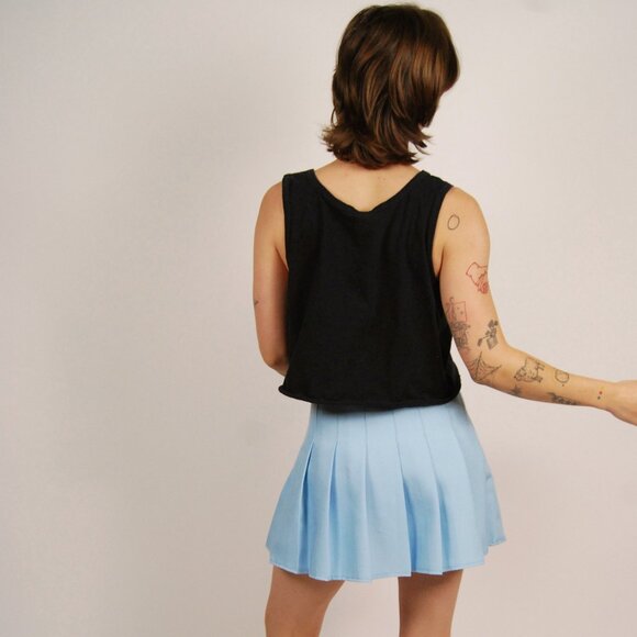 90s Hard Rock Cafe Tank (L) large black cropped vintage graphic tee rocker music - Picture 3 of 8